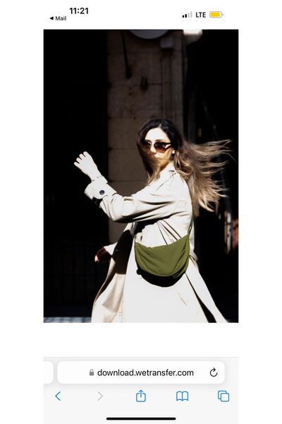 TUBAG HANDBAG Tubag&uniqlo Round Mini Shoulder Bag Yeşil