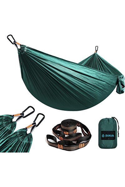 Svava Kamp Hamağı Kamp Hamak Bahçe Balkon Outdoor Kamp Piknik Salıncak Ultra Hafif Seyahat