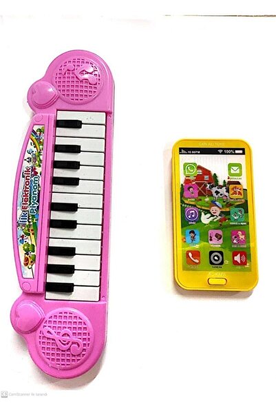 Genel Markalar 2'li Set: Türkçe Müzikli Hayvan Sesli Dokunmatik Piyano - Cep ...