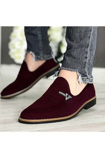 AYHİRASHOES Corcik V Buckle Men's Ballerina Summer Shoes