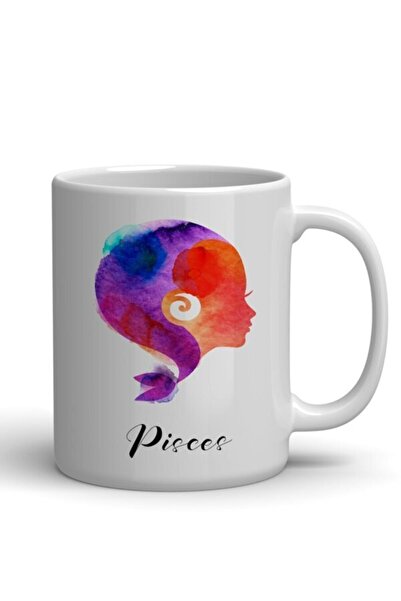 MapavriShop كوب بطبعة برج الحوت