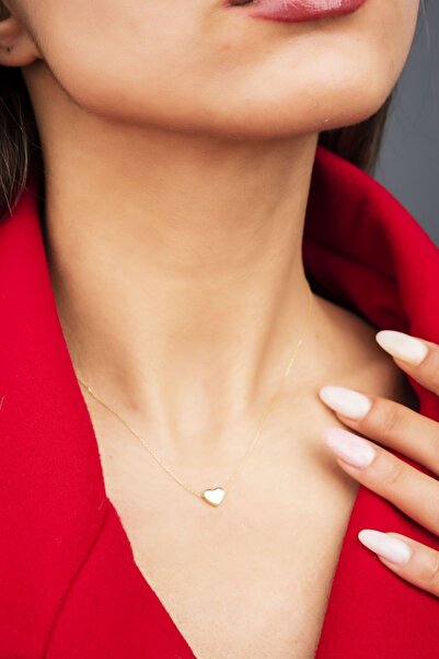 Altınaşkı Kalp Hayalet Altın Kolye