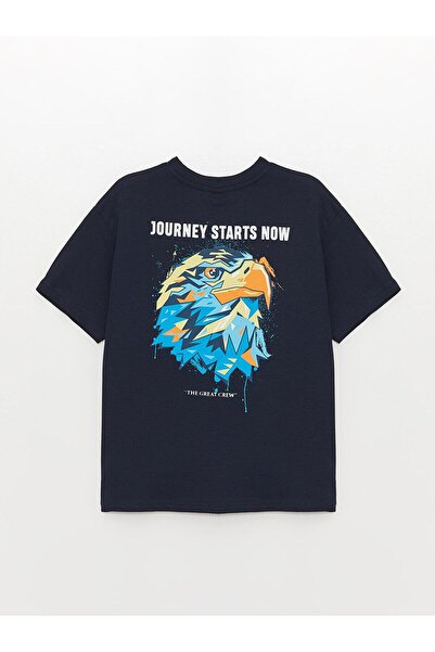 LC Waikiki Μπλουζάκι για αγόρι - LCW Kids, Comfortable Fit, Crew Neck