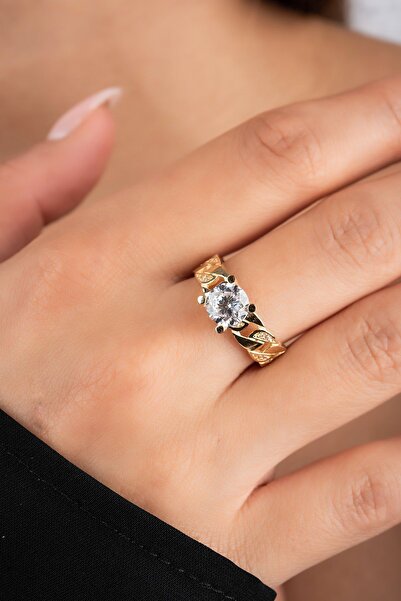 Altınaşkı Tektaş Gurmet Altın Yüzük