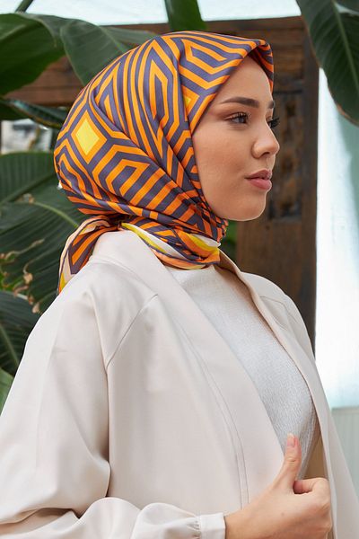 Silk Home Μεταξωτό Φουλάρι Twill 11396-05