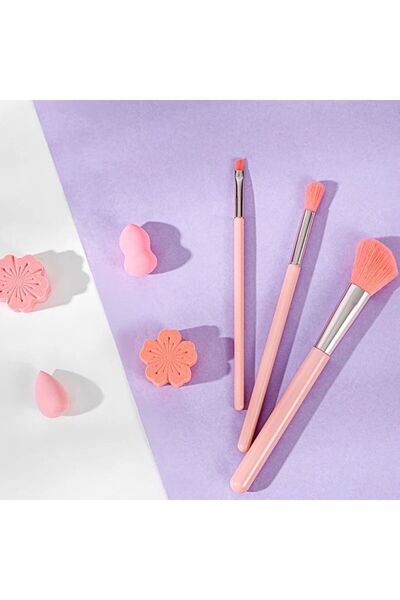 Beauty Box Set od 6 četkica i sunđerica za šminku - Šminka