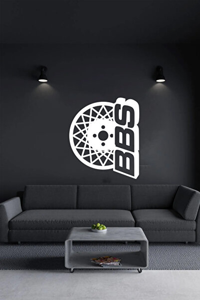 NED MDF LAZER DEKARASYON BBS MARKA ARABA JANT TABLO Ahşap Tablo Lazer Kesim 3...