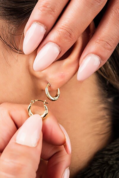 Altınaşkı Halka Altın Küpe