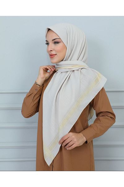 Golden Rose Flosh Scarf
