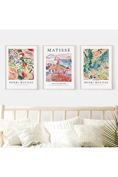woodhomeworks Дървена маса от 3 части Matisse