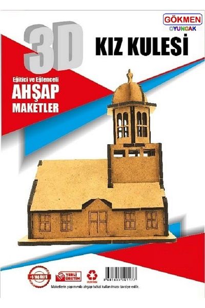 Gökmen Oyuncak Wooden 3D Model (3-dimensional Model)