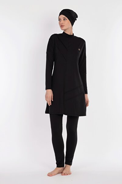 InStyle 2321-es modell fekete hidzsáb fürdőruha