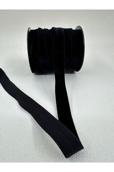 paşateks since 1995 şekil 1.5 cm Folding Velvet-5 Meters-Black