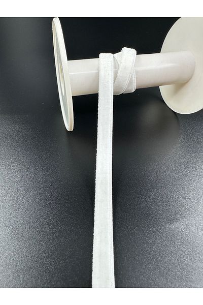 paşateks since 1995 şekil White Lycra Velvet - 5 Meters (FLEXIBLE)