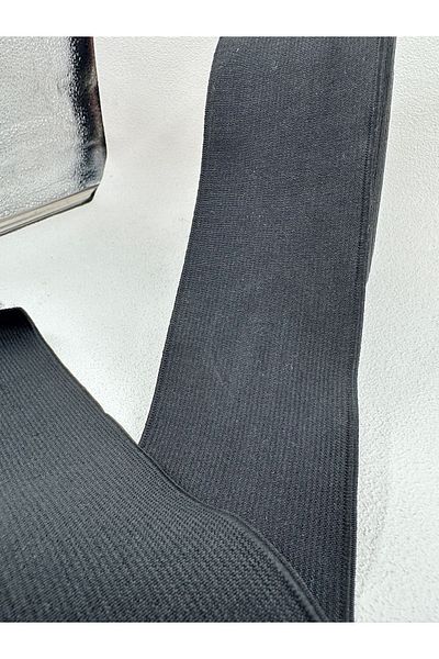 paşateks since 1995 şekil Black 7 cm Woven Rubber - 5 Meters