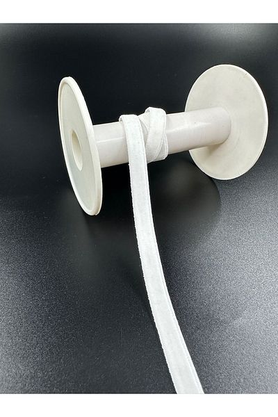 paşateks since 1995 şekil White Lycra Velvet - 5 Meters (FLEXIBLE)