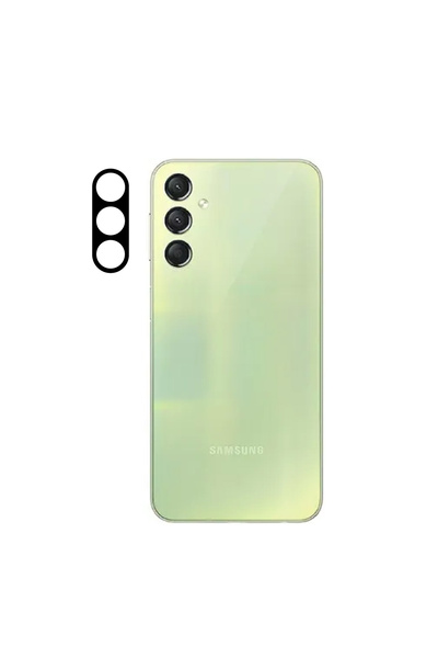noktaks Galaxy A24 Compatible 3D Camera Glass