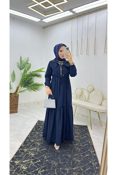 TARZI HAS Azra Zero Sleeve Jacket Set