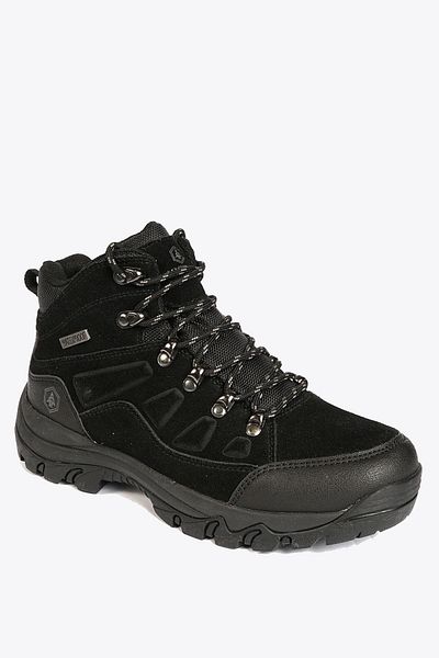 Hammer Jack Homer Γνήσιο Δερμάτινο Μαύρο Αδιάβροχο Outdoor Trekking Boots - Γυναικεία