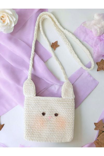 Talai Knitting Geantă de umăr Tavnşan pentru fetiţă