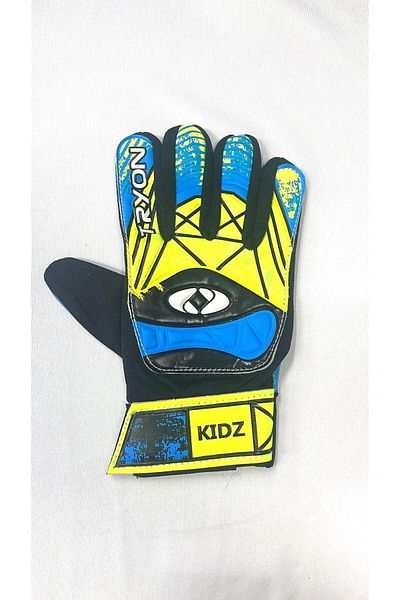 TRYON Blue and Black Children's Goalie Gloves - Kidz