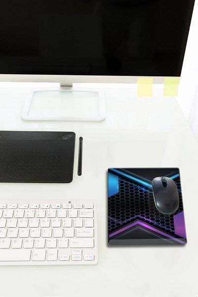 Decorita Mouse Pad din sticlă - cu efect de lumină, dimensiune mică (18 cm X 22 cm)