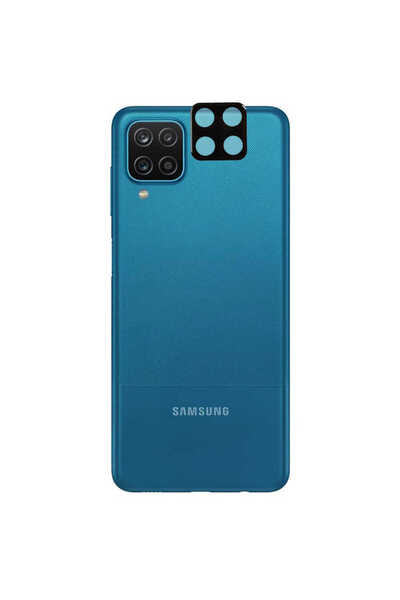 noktaks زجاج كاميرا ثلاثي الأبعاد متوافق مع هاتف Galaxy A12