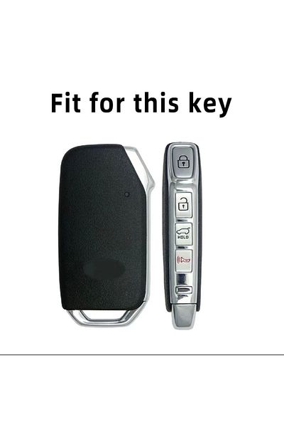 YıldızTuning Kia Sportage Waterless Keyless Smart Key Case Black Color