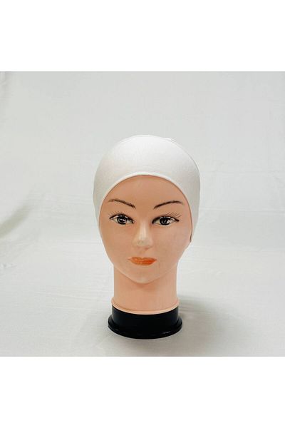 AWAM SILK Closed Top Plain Lace Hijab Combed Cotton Bonnet