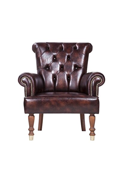 3A Mobilya Asil Berjer Kahve