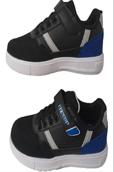 VERA LİFE Леки и гъвкави черни маратонки за момчета