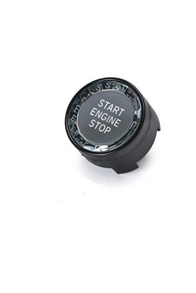 YıldızTuning Bmw 5 Series F10 Crystal Start Stop Button Black