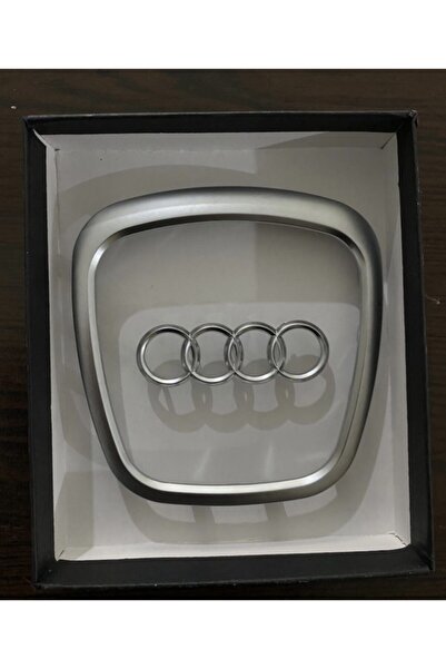 YıldızTuning Audi A4 B7 B8 2006-2012 Direksiyon Logosu Çerçevesi Göbeği