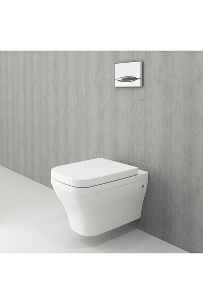 Bocchi Firenze Kanalsız Asma Klozet + Soft Kapak Beyaz