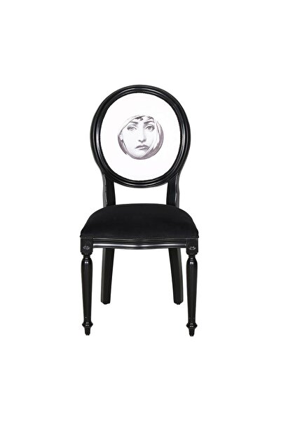 3A Mobilya Smile Fornasetti Sandalye