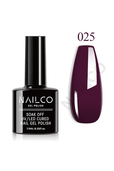 Naıl Co Uv Led Kalıcı Oje 7.5 ml (Mor Bordo) M160 NC025