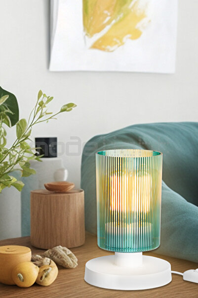 Modelight TİPO ABAJUR BEYAZ / YEŞİL SALON-OTURMA-ÇOCUK-YEMEK-YATAK ODASI--ANT...