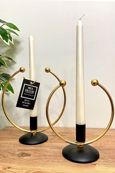 mba decor metal bending art Golden Horn Gold - Siyah Kaplama Metal Paslanmaz ...