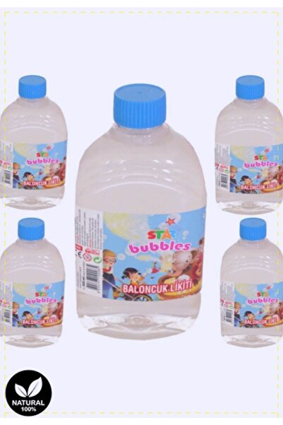 OMZ Köpük 5 Adet Baloncuk Likiti Yedek Baloncuk Solüsyon 500ml Oyuncak Erkek ...