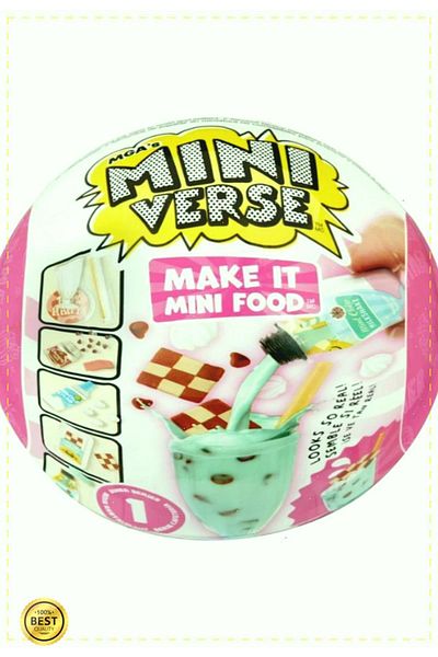 OMZ Miniverse Food Diner - Girl and Boy Montessori Toy