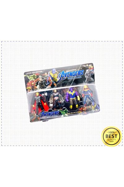 OMZ Yenilmezler Thanos Captain Marvel Thor Captain Amerika New Sesion 4,lü Fi...