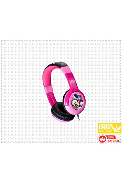 OMZ Disney Minnie Mouse Kulak Üstü Çocuk Kulaklığı Kız Oyuncakları Erkek Cocu...