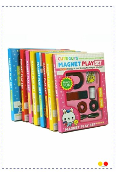 OMZ Mıknatıs Oyun Deney Seti Çocuklar İçin Magnet Play Set Eğitici Erkek Cocuk Egitici Ürün Oyuncaklar