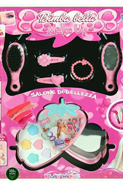 OMZ Bimba Bella Çilek Kutulu Makyaj Seti Kız Erkek Cocuk Egitici Montessori Oyuncaklar