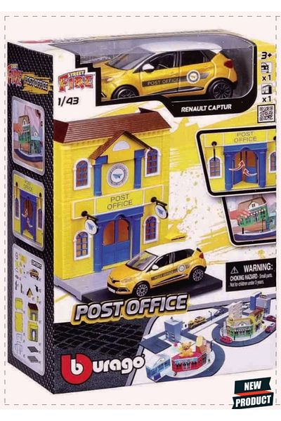OMZ Girl Boy Montessori Game Set - City Street Fire City