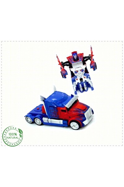 OMZ Transformers Optimus Prime Dönüşebilen Robot Araba Oyuncak  Egitici Oyunc...