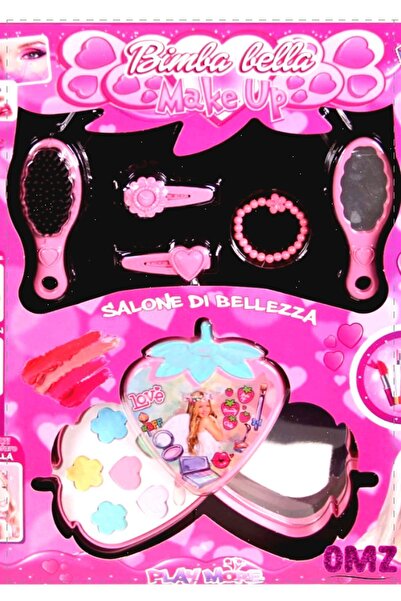 OMZ Bimba Bella Çilek Kutulu Makyaj Seti Kız Erkek Cocuk Egitici Montessori Oyuncaklar