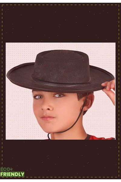 OMZ Flamenco Black Hat - Child Boy, Educational, Girl Boy Toy, Montessori
