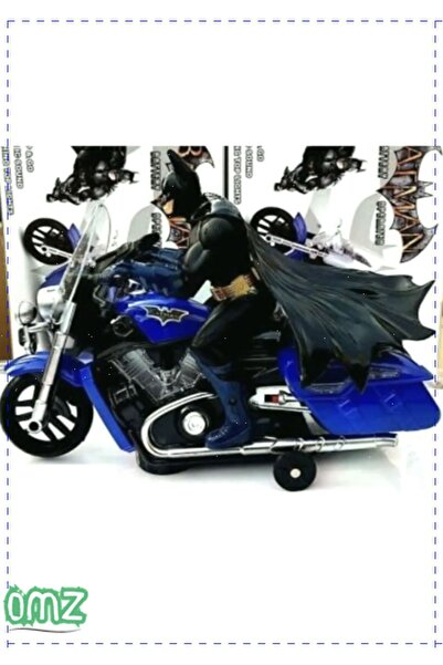 OMZ Oyuncak Batman Motorlu Sesli Işık Zeka Zihin Geliştirme Erkek Cocuk Egiti...