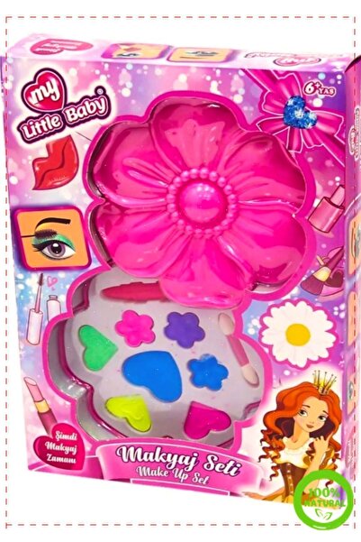 OMZ Papatya Kutulu Makyaj Seti OyuncakEgitici Kız Erkek Cocuk Oyuncak Montess...